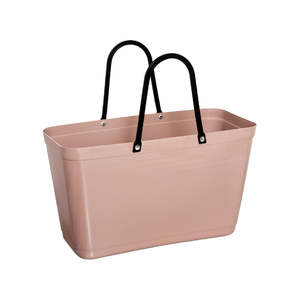 Hinza Bag Large - Nougat (Green Plastic)