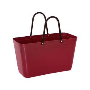 Hinza Bag Large - Maroon (Green Plastic)