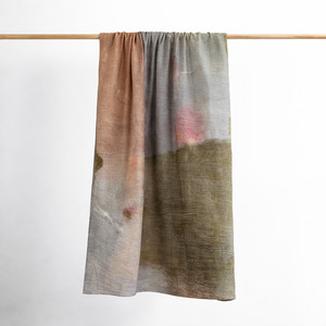 Gentle Dawn Linen Throw