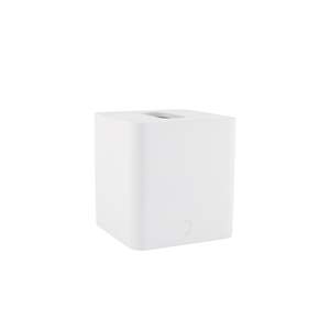 Arc Square Tissue Box - White