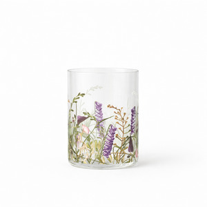Nel Lusso: Wildflower Tumbler Glass