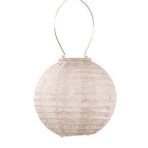 Lantern Round 20cm - Soft Blush Spectare