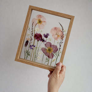Secret Santa Gifts: Framed Pressed Florals - Large