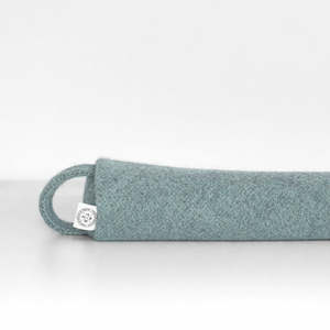 Secret Santa Gifts: Felted Wool Draught Stopper - Ocean