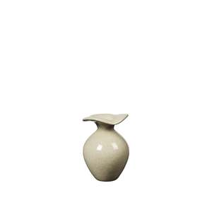 Florentina Vase Glossy Beige - Small