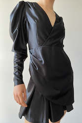 Short Dresses: NO.24 PUFF SLEEVE DRESS