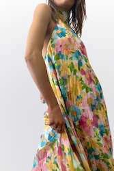 Maxi Dress: CASCADE CRUSH GOWN