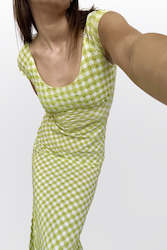 Long Dresses: PRISM MIDI DRESS