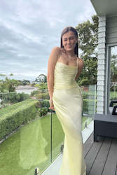 LA LUNE LACE BACK MAXI (LEMON)