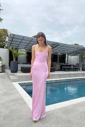 LA LUNE LACE BACK MAXI (PEONY)