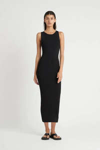 Marcelle Open Back Midi Dress