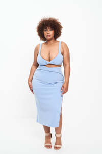 B B: CLOVER SET (SKY BLUE)