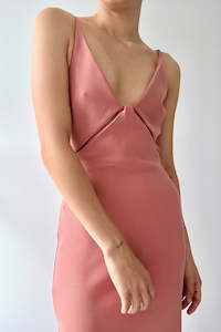 Midi: LIVANIA CUT OUT MIDI DRESS