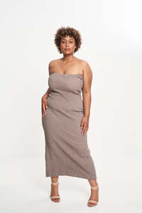 Ruby 1: BUBBLE DRESS (TAUPE)