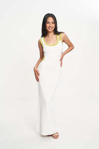 Hot Newbies: EVALINA CUT OUT DRESS (CITRUS)