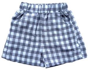 Check Linen Short Three Sisters