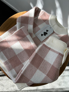 Blush Checkered Set/Blue Checkered Set Three Sisters