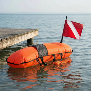 Scuba Diving Accessories: Floating Torpedo Buoy Scuba Diving SMB