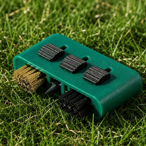3-in-1 Golf Club Cleaning Brush Tool