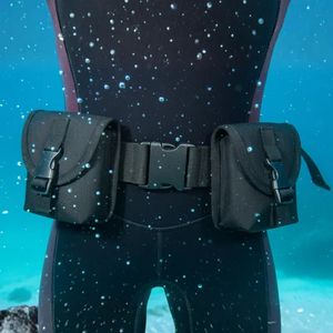 Scuba Diving Accessories: 2pcs Scuba Diving Weight Pocket Pouch