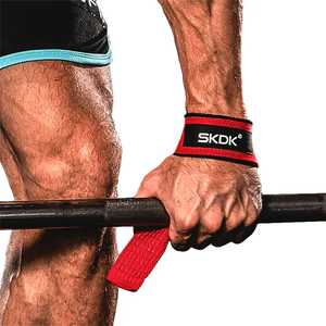 Fitness & Yoga: Weightlifting Wrist Straps Gym Support