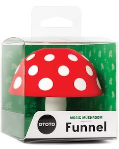 Kitchen: OTOTO Magic Mushroom Foldable Kitchen Funnel