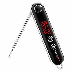 Kitchen: ThermoPro TP18 Ultra-Fast Digital Thermometer for Kitchen Food Cooking, Grilling, BBQ, and Smoker (Oil and Deep Fry Candy Compatible)