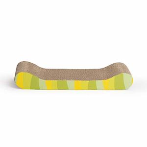 Pet: Catit Jungle-Stripe Lounge Style Scratcher with Catnip [For Cats]