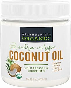 Beauty Health: Viva Naturals Organic Virgin Coconut Oil, 16 fl. oz. (473mL)