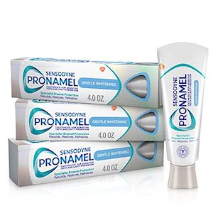 Sensodyne Pronamel Gentle Teeth Whitening Toothpaste for Sensitive Teeth, Rehard&hellip;