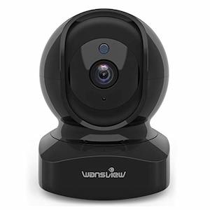 Computer Office: Wansview Wireless Security Camera 1080P HD WiFi Home Indoor Camera for Baby/Pet/Nanny (Motion Detection, 2-Way Audio, Night Vision, Works with Alexa, TF Card Slot, Cloud)