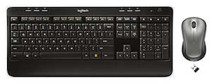 Computer Office: Logitech MK520 Wireless Keyboard and Mouse Combo – Long Battery Life, Reliable 2.4GHz Connectivity ( Keyboard and Mouse)