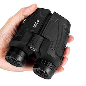 OmniFire 12x25 Binoculars with Clear Low Light Vision (Large Eyepiece, Waterproo&hellip;