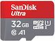 SanDisk 32GB Ultra UHS-I microSDHC Memory Card with Adapter (C10, U1, A1) - 98MB&hellip;