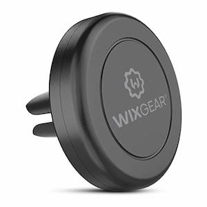 Mobile Accessories: WixGear Universal Magnetic Air Vent Car Phone Holder (1 Pack, Black) with Swift-Snap Technology for Smartphones & Mini Tablets.
