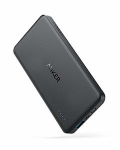Electronic Accessories: Anker PowerCore II Slim 10000mAh Power Bank with Upgraded PowerIQ 2.0 (18W Output), Fast Charge for iPhone, Samsung Galaxy and More (Black)