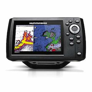 Marine Electronics: Humminbird Helix 5 CHIRP GPS G2 Fish Finder (410210-1), Black