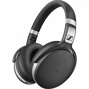 Headphones: Sennheiser HD 4.50 BTNC Bluetooth Wireless Headphones with Active Noise Cancellation (Black and Silver)