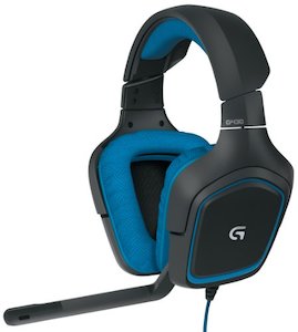 Headphones: Logitech G430 7.1 Surround Sound Gaming Headset with Microphone (981-000536)
