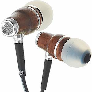 Symphonized NRG 3.0 Wood Wired In-Ear Headphones with Microphone, Stereo Sound (&hellip;