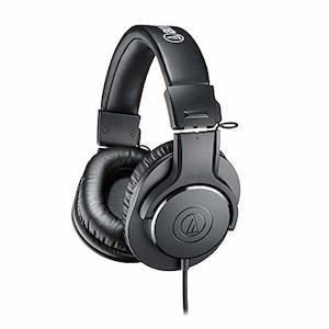 Over Ear Headphones: Audio-Technica ATH-M20X Professional Studio Monitor Headphones (Black)
