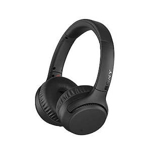 On Ear Headphones: Sony WH-XB700 Wireless Extra Bass Bluetooth Headset with Microphone for Phone Calls and Alexa Voice Control (Black)