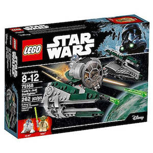 Building Toys: LEGO Star Wars Yoda's Jedi Starfighter 75168 Building Kit with 262 Pieces
