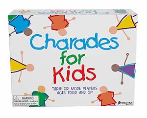Games Accessories: Pressman Charades for Kids Family Game (No Reading Required), 5"