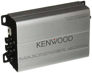 Kenwood Kac-M1824BT Compact 4-Channel Automotive/Marine Amplifier (180W RMS, 400&hellip;