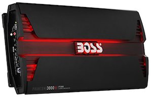 BOSS Audio Systems PT3000 Phantom Series 2-Channel Car Amplifier - 3000W, Full R&hellip;