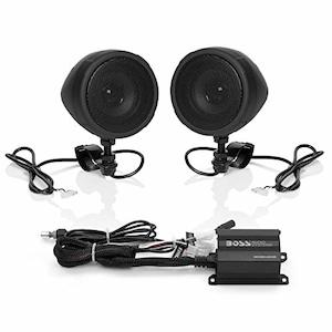 BOSS Audio Systems MCBK420B Motorcycle Bluetooth Speaker System with Class D Com&hellip;