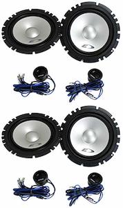 Alpine SXE-1750S 6.5" 560W 2-Way Car Audio Component Speakers (SXE1750S)