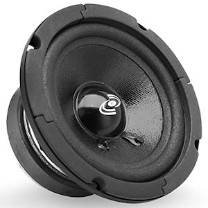 Coaxial Speakers: Pyle PDMR5 5" 200W Peak High Performance Mid-Range Car Speaker with 15 Oz Magnet, 8 Ohm, 92 dB and Paper Coating Cone (450 Hz - 7 kHz Frequency Response)