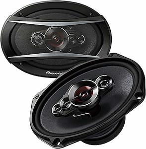 Coaxial Speakers: Pioneer A-Series TS-A6996R 6" x 9" 5-Way 650W Speakers